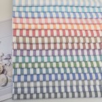 60% Cotton40%Polyester Plain Oxford Fabric 165gsm Oxford Fabric Strip Wrinkle Resistant Classic Shirt Fabric