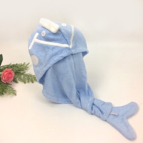 Fashion Bamboo Fiber Quick Dry Girl Hair Turban Wrap Towel for Hair Salon Towel Cap