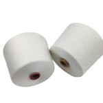 100% Organic Bamboo Fiber Soft Breathable Compact Ring Spun Natural White Woven Knitted Yarns Recycled Raw Pattern