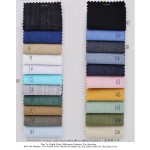 65% Organic Cotton30%Polyester5%Spandex 265GSM Thick Cotton Bamboo Slub Like Denim Look Fabric Stretch Twill Fabric for Pants