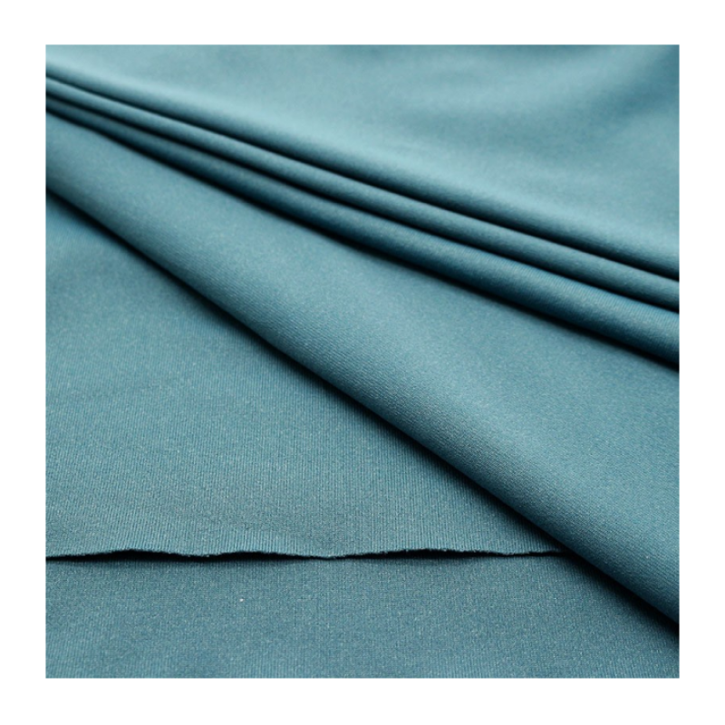 Stock 83%Recycle Polyester 17%Spandex 4 Way High Stretch Jersey Fabric 280gsm 170cm for Sportswear Yoga Clothing Fabric
