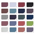 78%Recycle Polyester 22%Spandex 240gsm Soft High Stretch Interlock 2 Side Fabric for Yoga Sports Wear