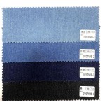 80%cotton 20%Polyester 440gsm/13oz 175cm Thick Sand-washed Cotton Twill Denim Fabric for Winter Jeans Coat and Pants