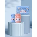 Eco-friendly Velvet Baby and Kids Hooded Towel Children's Bath Towel Newborn Wrap Bath Towel Thick Cartoon Absorbent Poncho