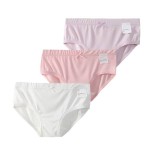 Top Quality 95%Bamboo 5%Spandex Jersey Girls Bamboo Brief Triangle Underwear Children Boxer Underwear