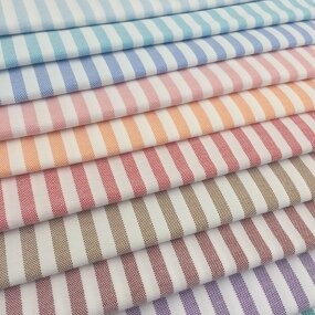 60% Cotton40%Polyester Plain Oxford Fabric 165gsm Oxford Fabric Strip Wrinkle Resistant Classic Shirt Fabric