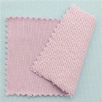 100% Organic Cotton French Terry 420gsm NE40 Double Yarn Weaving Back Double Stranded Looped Fabric for Casual Wear Sportswear