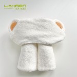 High Quality 500GSM Customized Bath Towel Comfortable Bamboo Baby Bath Towel Bear Ear Design Bamboo Hooded Towel for Infant