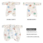 Eco-friendly New Born Baby Clothes Breathable  Baby Unisex-Baby Newborn Kimono Bodysuit