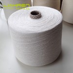 Ne11/1 55% Hemp 20% Rayon 25% Recycled Polyester Blended Ring Spun Yarn Anti-Static Feature for Weaving and Knitting
