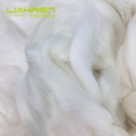 Organic Long Bamboo Fiber Top Combed Sliver 3D*88MM for Woolen Spinning China Liahren Factory