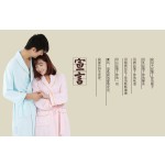 Super Soft Absorbent High Quality Luxury Custom Logo Women Bath Robe Hotel Premium Double Terry Hooded Bathrobe