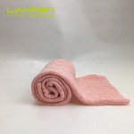 Baby Nap Knitted Girls Blanket High Quality Soft Organic 100% Bamboo Square Plain Solid Baby Blanket & Swaddling 100%bamboo