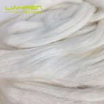 Ramie Fiber Top Sliver 2000NM*88MM Bleached White Combed Ramie Fiber