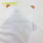 Liahren Organic Bamboo Baby Bath Mitten Bath Sponge Glove with Cute Animal Pattern