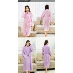 High Quality Luxurious Soft Men and Woman Sleepwear Organic Bamboo Bathrobe Long Absorbent Terry Bath Robe for Woman