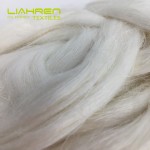 Ramie Fiber Top Sliver 2000NM*88MM Bleached White Combed Ramie Fiber