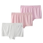 Top Quality 95%Bamboo 5%Spandex Jersey Girls Bamboo Brief Triangle Underwear Children Boxer Underwear