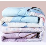 Digital print 3D bubble baby pacify quilt comforting blanket newborn warm interlayer children's blanket warm kids nap blanket