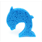 Natural Material Bath Sponge Sponge Lovely Customized Cartoon Shape Cellulose Mesh Bath Sponge