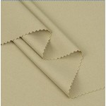 95%recycle Polyester 5%spandex 290GSM Twill Fabric Double Sided Woven 4way Elastic Fabric for Wrinkle-resistant Suit Trousers