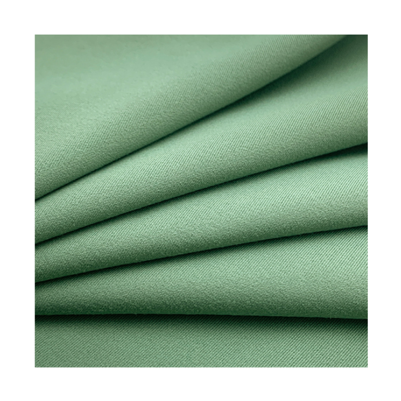 In Stock 78%recycle Polyester 22%spandex 4 Way High Stretch Interlock 2 Side Light Brushed Fabric 230gsm for Sportswear Yoga