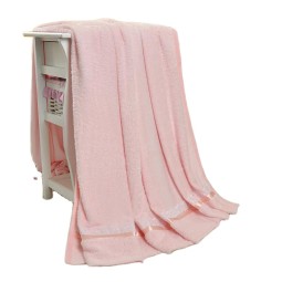 Custom Bamboo Knitted Blanket 100*120cm Colorful Bamboo Wrap Knit Sofa Blanket Soft Feeling Blanket for Baby