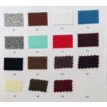 100% Organic Cotton Rib 1*1 150gsm High Twist Ribbed Fabric Summer High Quality  Women's Clothing Home Wear Camisole Vest Fabric