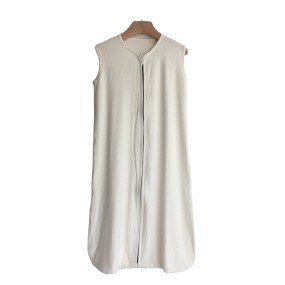 Bamboo Jersey Fabric Baby Sleeping Bag Customized Soft Baby Sleeping Sack One Layer Jersey Baby Sleeping Bag