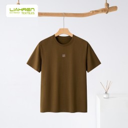 New Products Super Soft Bamboo Cotton Polyester Organic Bamboo Men T Shirt O-Neck Men T Shirt