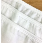 Supper Soft 100% Bamboo Muslin Baby Towel 30*30 CM 6/4/2 Layers White Bamboo Cotton Baby Muslin Towel Sets