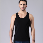 Super Soft 95%Bamboo 5%spandex Men Tank Top  Summer Sports Vest Men Waistcoat Singlet Fashion Sleeveless Garment