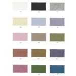 Merino Mixed Bamboo Cotton Acrylic Spandex Fabric 280gsm Warm Interlock Fleece Fabric Long Sleeved Knitted Sweater Fabrics