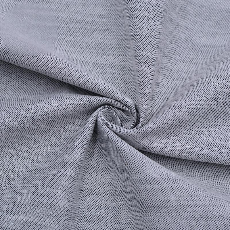 65% Organic Cotton30%Polyester5%Spandex 265GSM Thick Cotton Bamboo Slub Like Denim Look Fabric Stretch Twill Fabric for Pants