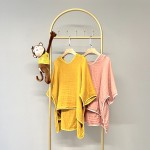 Liahren Bamboo Hoodie Beach Towel Lightweight Muslin Surf Poncho Changing Robe for Boy Girl Shower/Beach/Pool Child Cover up