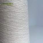 Ne16/1 Hemp Organic Cotton Blended Yarn Luxurious Anti-Static Ring Spun Yarn Recycled for Soft Knitting and Weaving Fabric