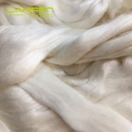 Organic Long Bamboo Fiber Top Combed Sliver 3D*88MM for Woolen Spinning China Liahren Factory