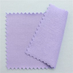 Stock 92% Bamboo 8%Spandex 260gsm NE40 Knit Fabric Antibacterial Eco-friendly Bamboo French Terry Fabric for Garment Hoodie