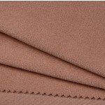 Merino Mixed Bamboo Cotton Acrylic Spandex Fabric 280gsm Warm Interlock Fleece Fabric Long Sleeved Knitted Sweater Fabrics