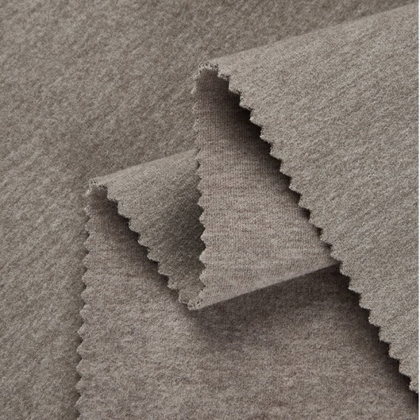 Merino Mixed Fabric 280gsm Soft Warm Brushed Wool Air Fleece Fabric for Hoodies Sweatshirts Sweatpants Sportswear Fabrics