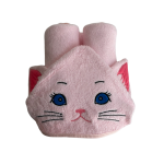 New Design Organic Bamboo Hooded Baby Towels With Cat Design 90*90cm 500GSM Thick Soft Comfortable Baby Bath Towel