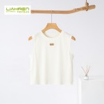 Super Soft Bamboo Women Tank Top Summer Sports Vest Lady Waistcoat Singlet Fashion Sleeveless Garment
