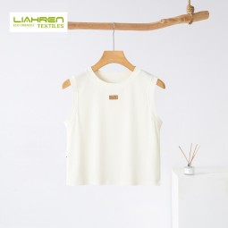 Super Soft Bamboo Women Tank Top Summer Sports Vest Lady Waistcoat Singlet Fashion Sleeveless Garment