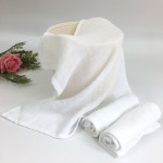 Supper Soft 100% Bamboo Muslin Baby Towel 30*30 CM 6/4/2 Layers White Bamboo Cotton Baby Muslin Towel Sets