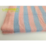 High Quality Wholesale 80*100cm  Super Soft Bamboo Blanket Custom Blanket Bamboo Knit Blanket for Baby Kids