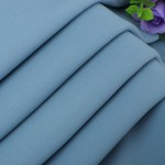 78%Recycle Polyester 22%Spandex 240gsm Soft High Stretch Interlock 2 Side Fabric for Yoga Sports Wear