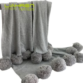 Soft Feeling 100%Cotton Knitting Baby Blanket  75*105cm Baby Knitted Blanket Comfortable Knit Baby Blanket