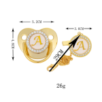 Pacifier Clip Supplier - Best Selling Luxury Bling