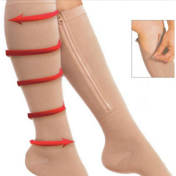 Compression Socks Supplier - Professional Unzip Open Toe