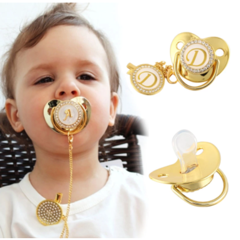 Pacifier Clip Supplier - Best Selling Luxury Bling